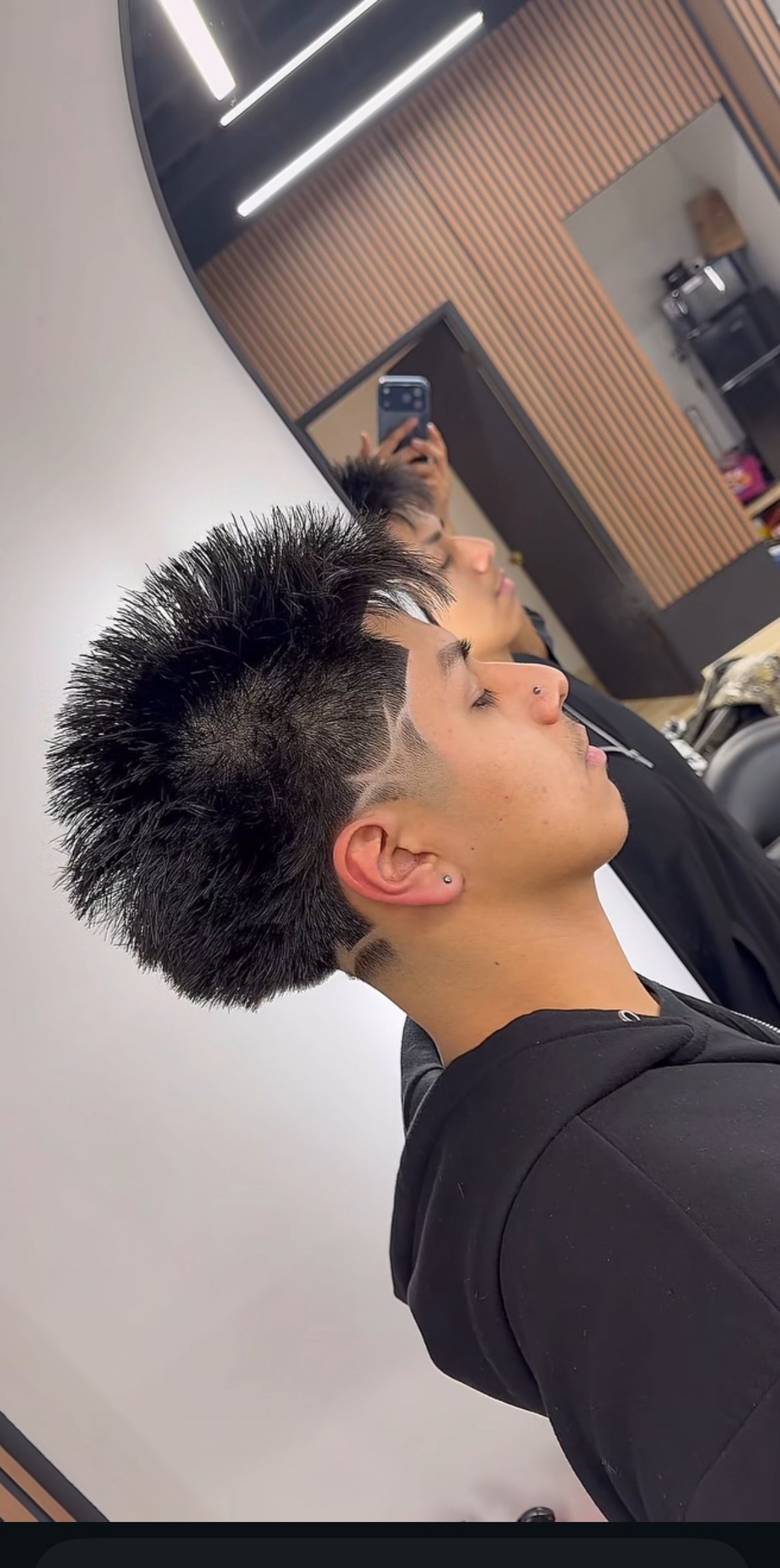 Textured High Fade